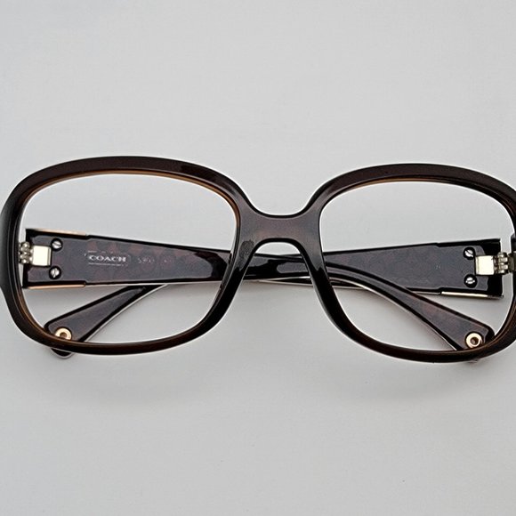Coach S3002 Crystal Brown Sunglasses Frame w/ Case 56-17-125